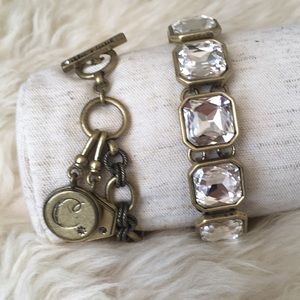 Chloe and Isabel pewter bracelets